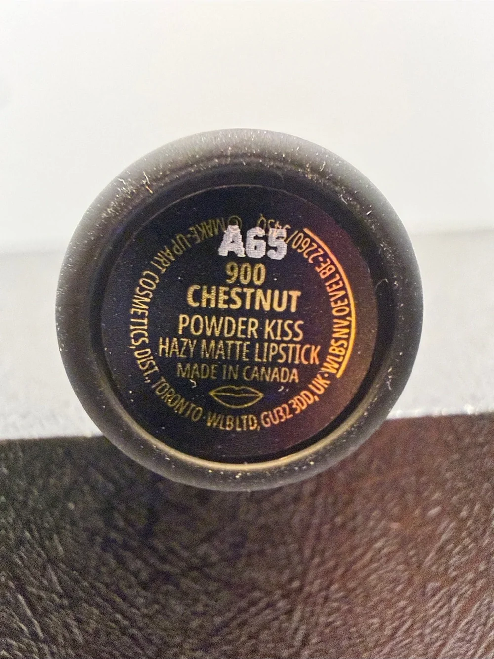 MAC Cosmetics Matte Lipstick — Taupe Nude Brown 900 Chestnut